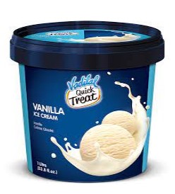 VANILLA ICE CREAM 1 LTR 